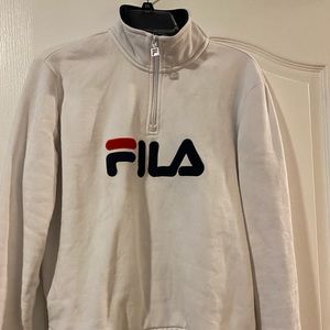 Womens half-zip sweatshirt